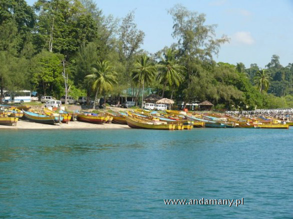 plaża, Andamany, Wandoor